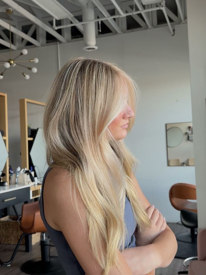 Another perfect blondie – Bright blonde by Abbie Reber, St. George UT